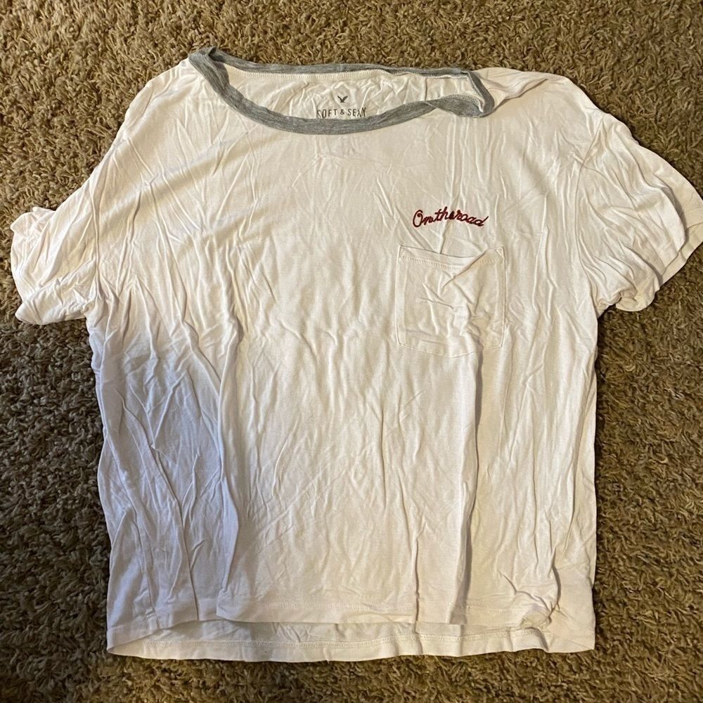 American Eagle T-shirt white size M